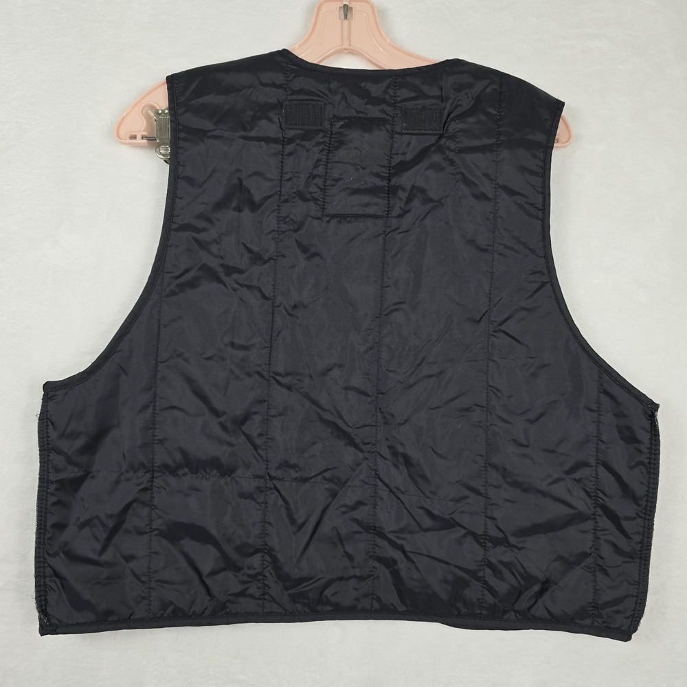 Neptune Garment Co Black Quilted Vest Liner Womens 12 Wool Poly Blend 2019 USA - Picture 10 of 10